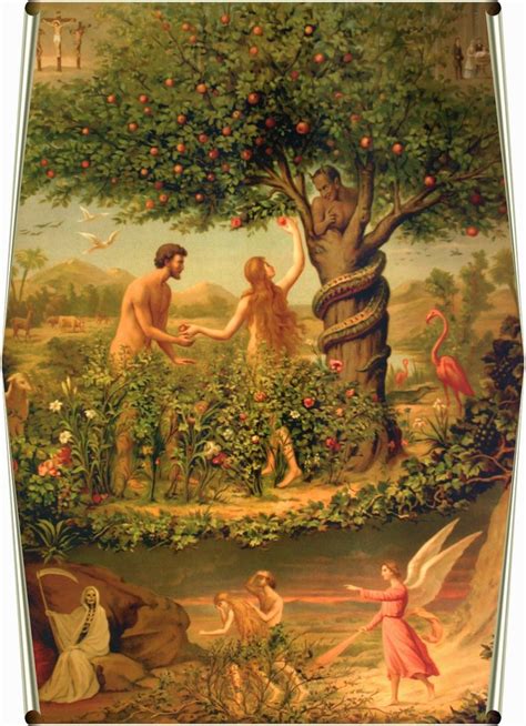 Original Sin Adam And Eve In The Garden Eve In The Garden Of Eden Adam And Eve