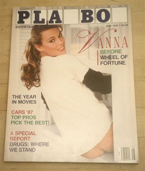 Mavin Vintage May 1987 Playboy Mag VANNA WHITE Cover KIMBERLY