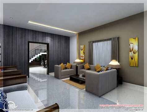 While designing your living room, it's a good idea to think about certain key aspects like space available, the colours to be used, the kind of furniture and accessories you fancy. Awesome 3D interior renderings - Kerala home design and floor plans - 8000+ houses