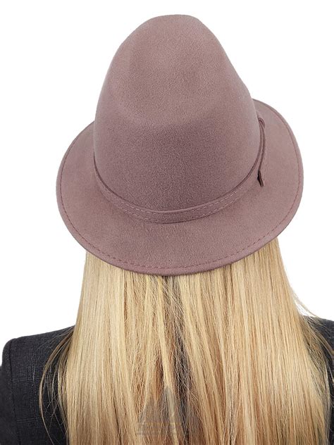 Шляпа трилби из шерстяного фетра Ноэми Шляпа Для женщин Демисезон