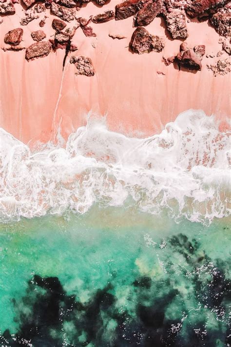Iphone Aesthetic Pink Sunset Wallpaper Pink Beach Sunset