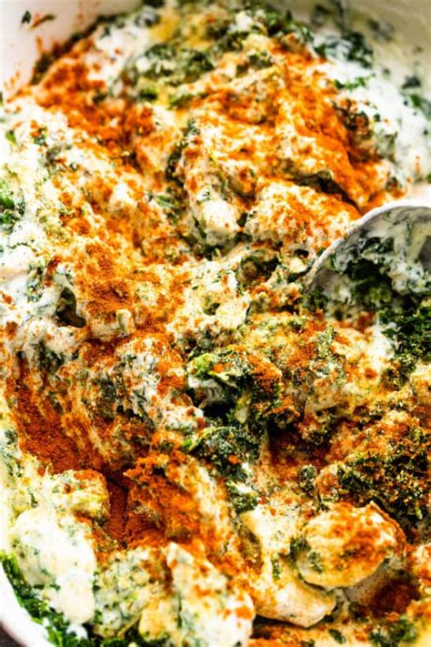 Creamy Chicken Casserole With Spinach Easy Weeknight Recipes