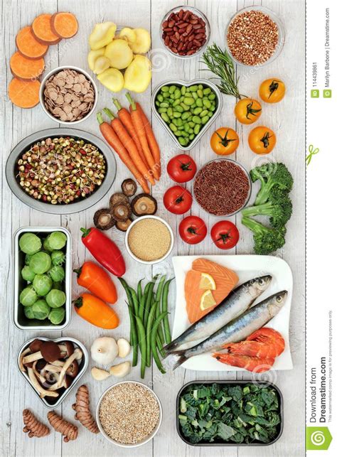 Super Food For A Healthy Lifestyle Stock Image Image Of Fresh