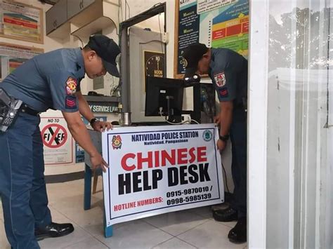 What's the chinese word for pandemic? Chinese help desks during pandemic? PNP says these are old ...