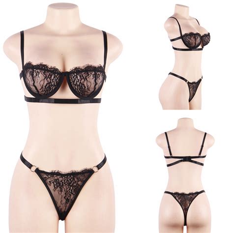 Comeonlover Sexy Intimate Lace Underwire Push Up Lingerie Underwear Hot