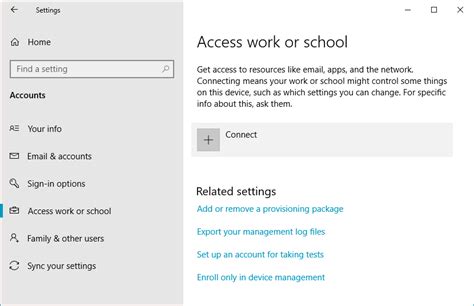 What Is Access Work Or School In Windows Super User