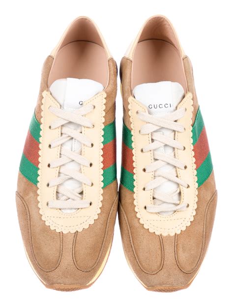 Gucci 2018 Web Low Top Sneakers Shoes Guc275356 The Realreal