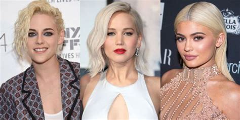 Best Platinum Blonde Hair Shades Celebrities With Platinum Blonde