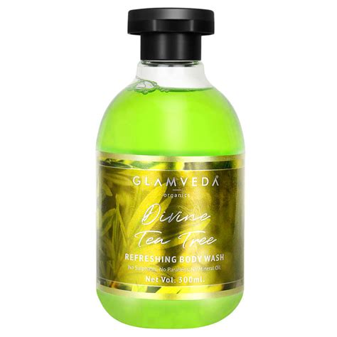 Glamveda Divine Tea Tree Nourishing Body Wash 300 Mlgram