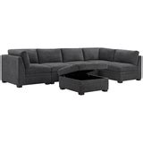 One that you've designed yourself, of course. Thomasville Modular Fabric Sectional 6pc | Costco Australia