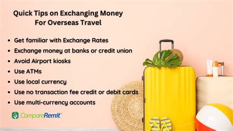 Your Ultimate Guide To Exchanging Currency For Overseas Travel