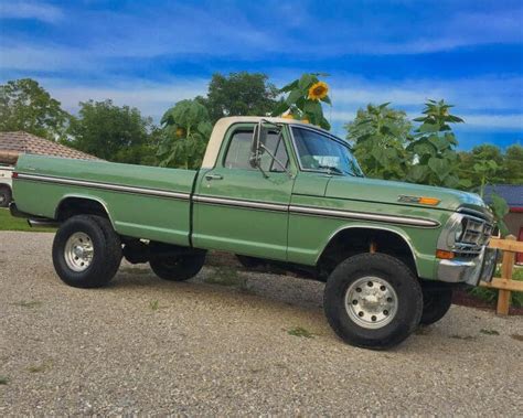 1971 Ford F 250 Highboy With A 390 Fe 4x4 Ford Daily Trucks