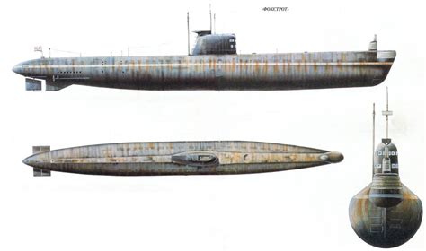 Snf B 4 Chelyabinsk Komsomolets Soviet Large Diesel Submarine Of