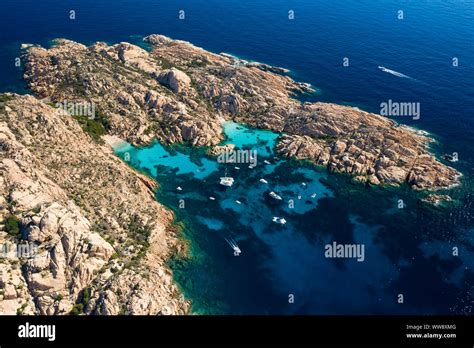 View From Above Stunning Aerial View Of Cala Coticcio Also Known As