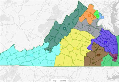 Virginia Legislative Districts Map Get Latest Map Update