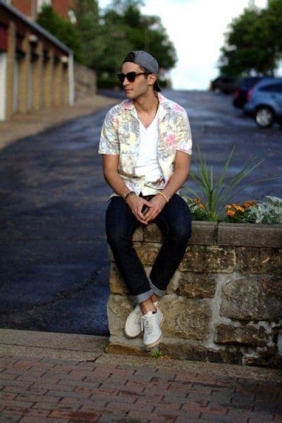 Floral Shirt Outfit For Men Ways To Wear Guys Floral Shirts