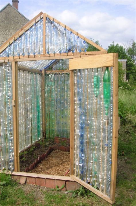 Raised Bed Garden Plastic Bottle Greenhouse Reuse Plastic Bottles