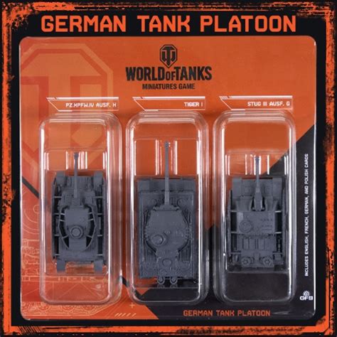 German Tank Platoon World Of Tanks Miniatures Game Atomic Empire