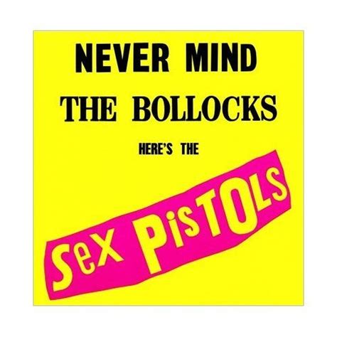 Sex Pistols Never Mind The Bollocks Greeting Birthday Card Any Occasion