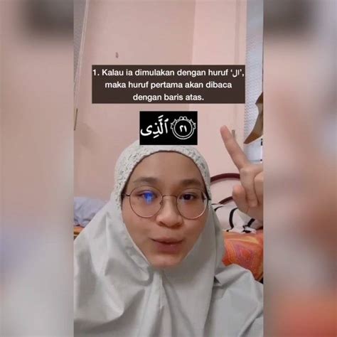 Cara Bacaan Huruf Pertama Yang Tiada Baris Huruf Pertama Tiada Baris