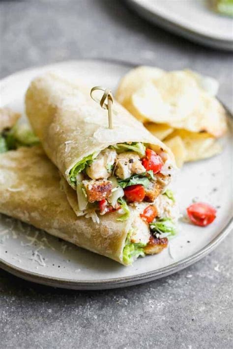 What To Serve With Chicken Caesar Wraps 12 Side Dishes Happy Muncher