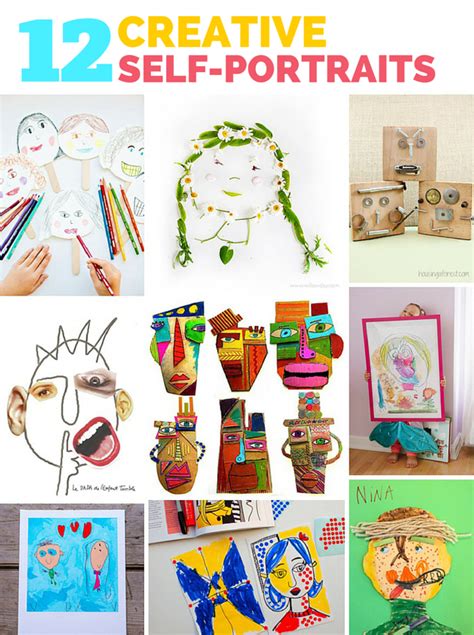 12 Creative Self Portrait Art Projects For Kids Kids Art Projects