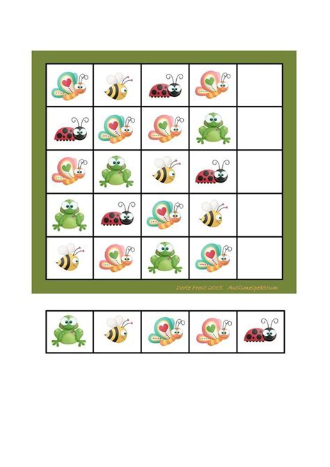 Primeras operaciones jugando al tesoro hundido. Sudoku puzzle : les insectes | Juego didactico para niños ...