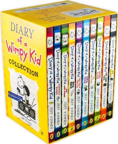 Diary Of A Wimpy Kid Collection Box Set Wimpy Kid Books Wimpy Kid