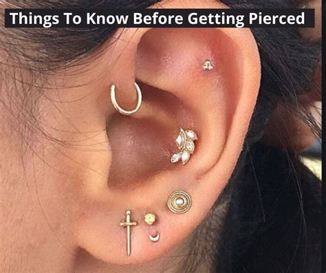 First Time Ear Piercing 9 Things To Know Before Getting Pierced