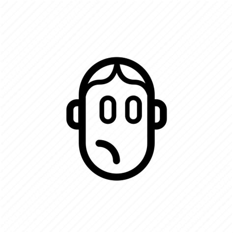 Confused Emoji Emoticon Emotion Face Mood Puzzled Icon