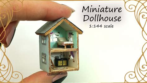 Dollhouse For Dolls Miniature Dollhouse Tutorial Dollhouse Miniature