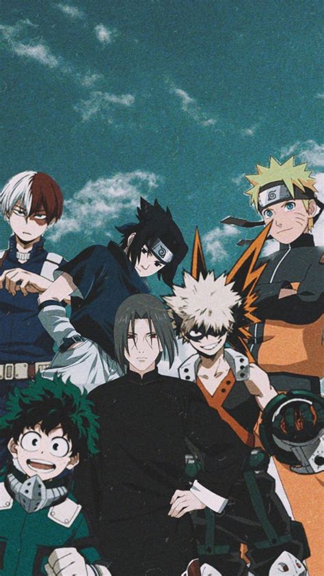 Naruto And Deku Wallpapers Top Free Naruto And Deku Backgrounds