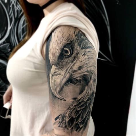 155 Eagle Tattoo Design Ideas You Must Consider Wild Tattoo Art Eagle Head Tattoo Bald