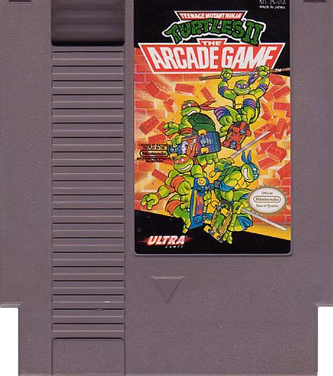 Teenage Mutant Ninja Turtles Ii Nintendo Nes Original Game For Sale