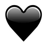 All images is transparent background and free download. 🖤 Black Heart Emoji on Emojipedia 2.0