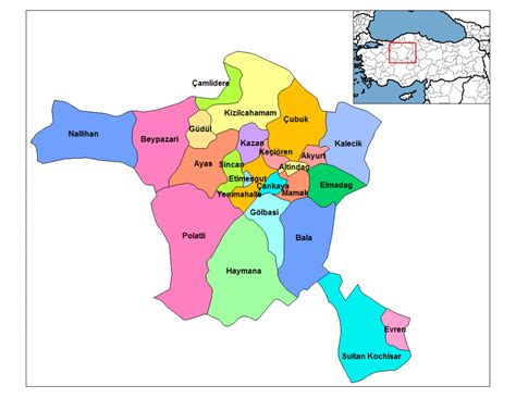 Ankara Siyasi Haritas T Rkiye Haritas