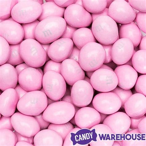 Peanut Mandms Milk Chocolate Candy Pink 10 Ounce Bag Candy Warehouse