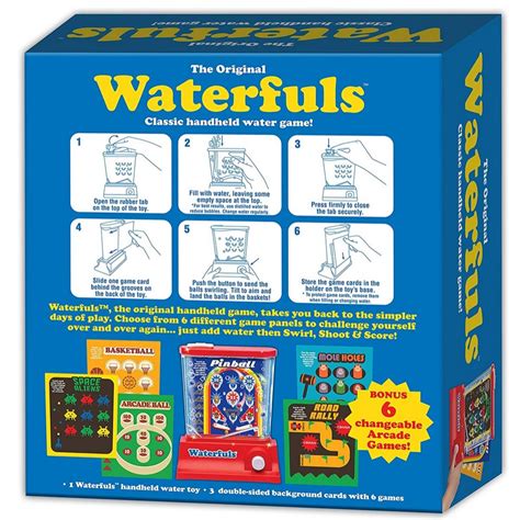 Retro Waterfuls Handheld Water Game Retrofestiveca