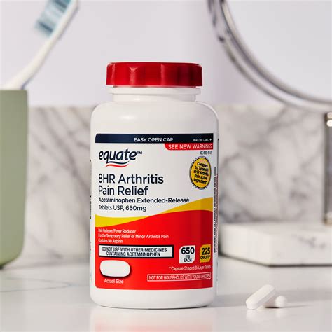 Buy Equate Acetaminophen 8hr Arthritis Pain Relief Extended Release