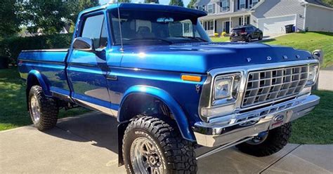 1978 Ford F 150 With A 460 4 Speed 4x4 Ford Daily Trucks