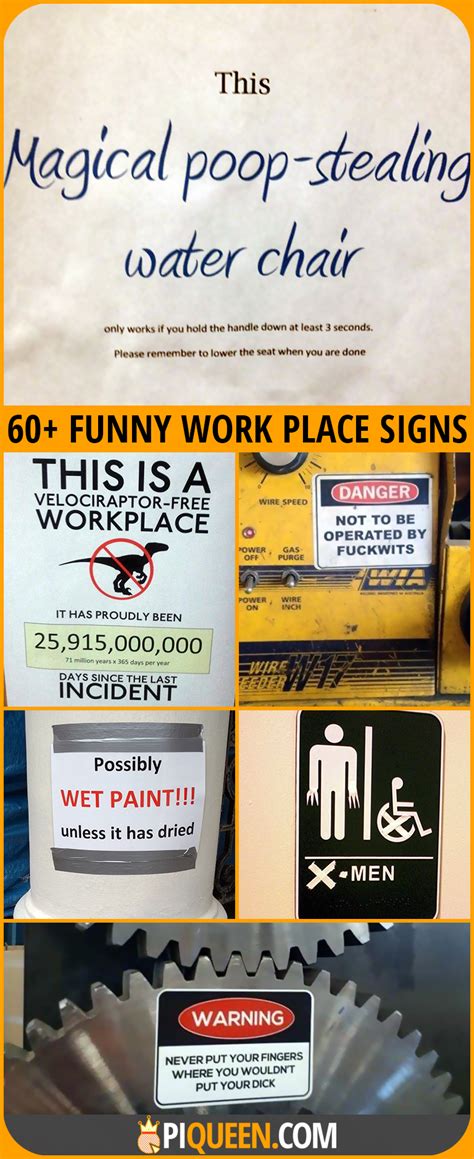 60 Hilarious And Sarcastic Work Place Signs Pi Queen
