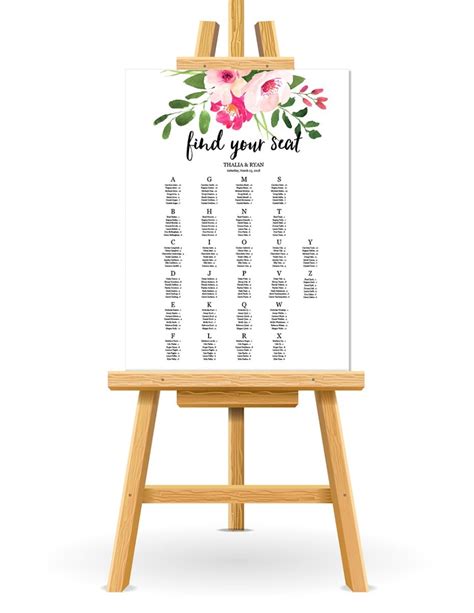 Free Wedding Seating Chart Printable Weddingchicks Seating Chart