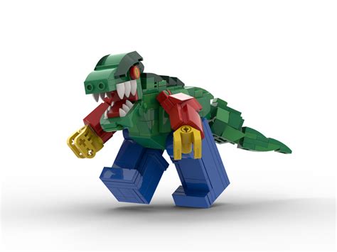 LEGO IDEAS - Unleash your own genetically modified hybrid dinosaur! - MinifigSaurus Rex!