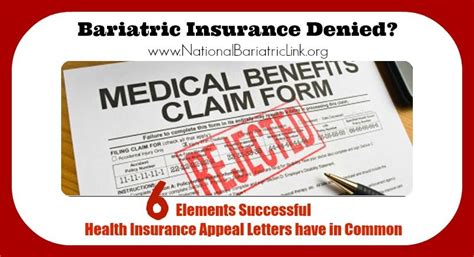 They consider lap band as experimental and will e. Six Elements All Successful Health Insurance Appeal Letters Have in Common | Bariatric ...