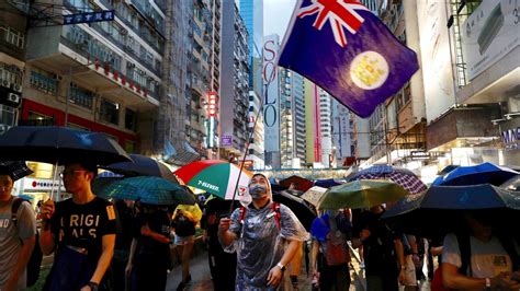 Tens Of Thousands March In Latest Hong Kong Protest