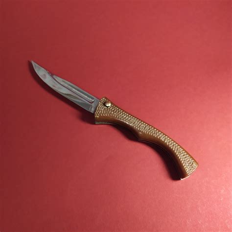 Vintage Folding Knife Ussr Prison Art Handmade Knife From Etsy