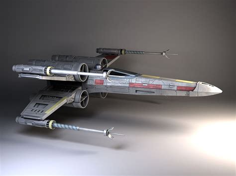 Perhaps you with accurate measuring tools could help fill in the gaps? Star Wars X-Wing Fighter 3D Model MAX OBJ 3DS FBX C4D LWO ...
