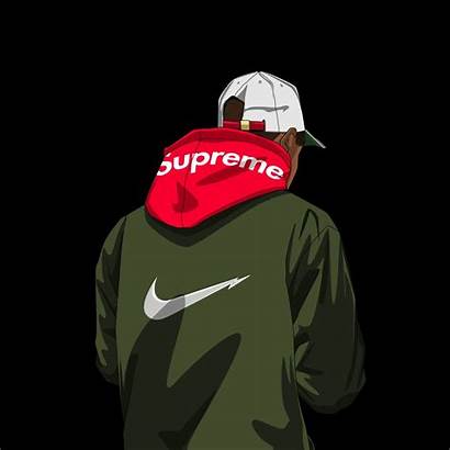 Dope Rapper Iphone Supreme Wallpapers Backgrounds Wallpaperaccess