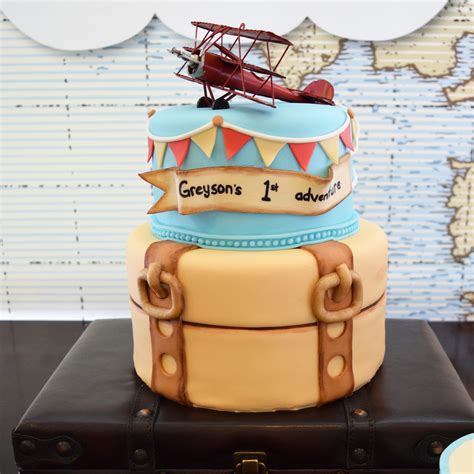 Adventure Themed Cake I Made For My Son Baking