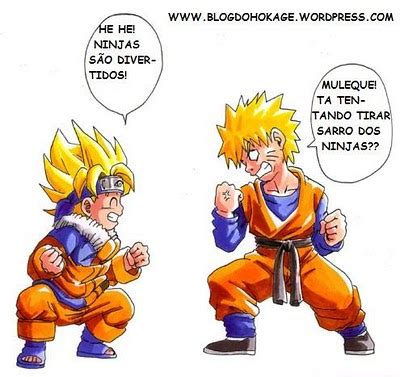 Who'll win the battle between dbz vs naruto? goku vs naruto - Meme by jacarezinho78 :) Memedroid